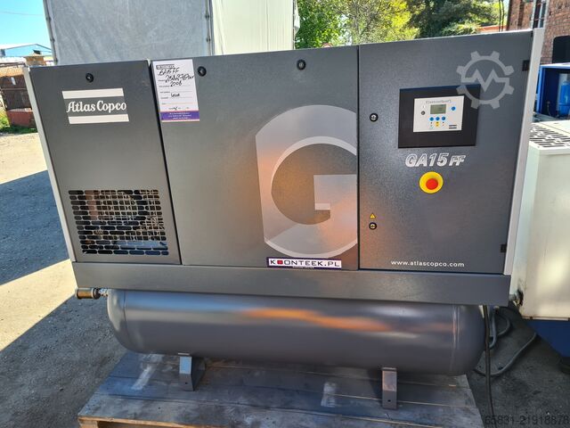 Compressor de pistão Atlas Copco GA  15 FF