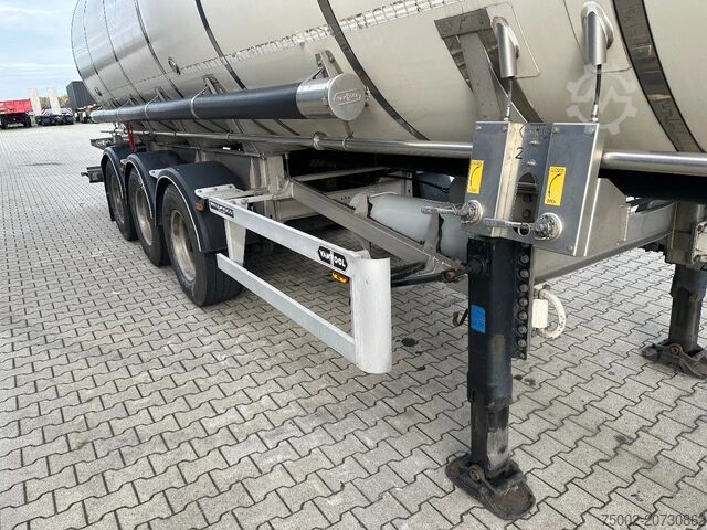 Tàu chở thực phẩm Van Hool FOOD / 39.000L / 3-COMP / INOX / NL-trailer