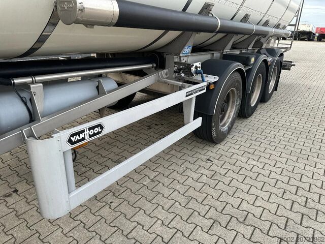 Tàu chở thực phẩm Van Hool FOOD / 39.000L / 3-COMP / INOX / NL-trailer