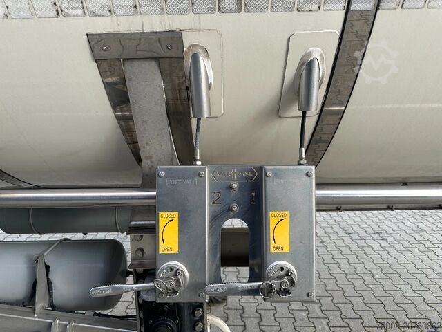 Tàu chở thực phẩm Van Hool FOOD / 39.000L / 3-COMP / INOX / NL-trailer