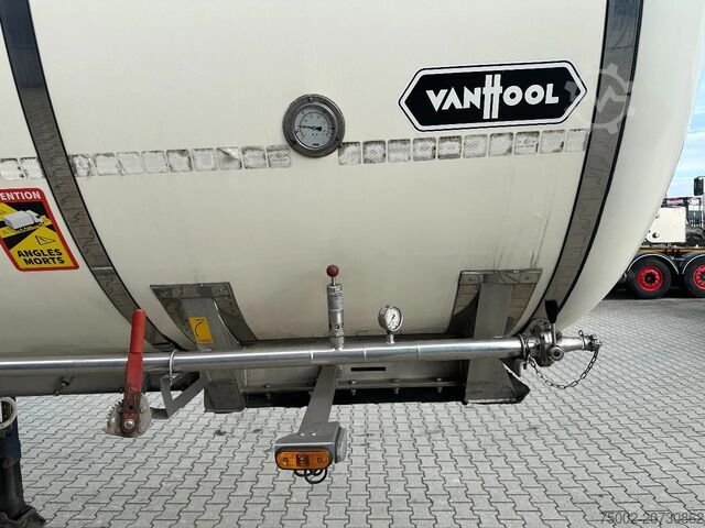 Tàu chở thực phẩm Van Hool FOOD / 39.000L / 3-COMP / INOX / NL-trailer