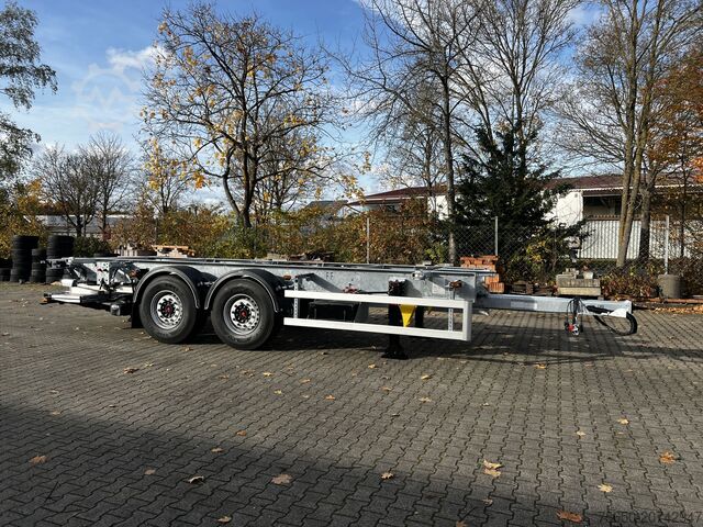 تریلر با شاسی قابل تعویض Möslein BDF Tandem- BDF- Wechselanhänger mit Ladebordwand