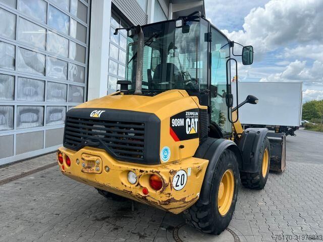 Chargeuse CAT 908M / 3.000h / Gabel / Schaufel