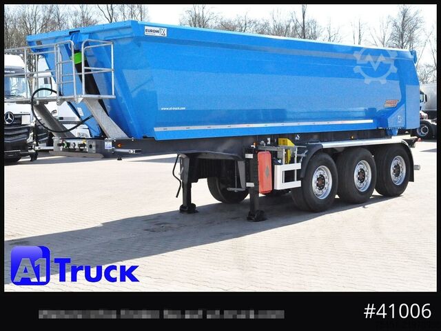 Trailer truk bak jungkit WIELTON Euromix ca 24m³  Stahl, Lift SAF,  Tageszulassung,