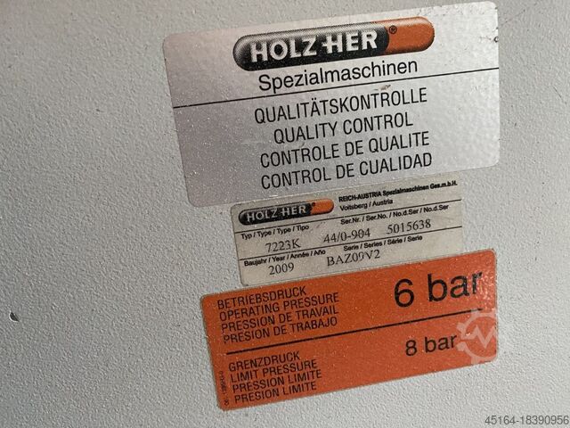 Centro de mecanizado CNC de 4 ejes Holz-Her Promaster 7223 XL