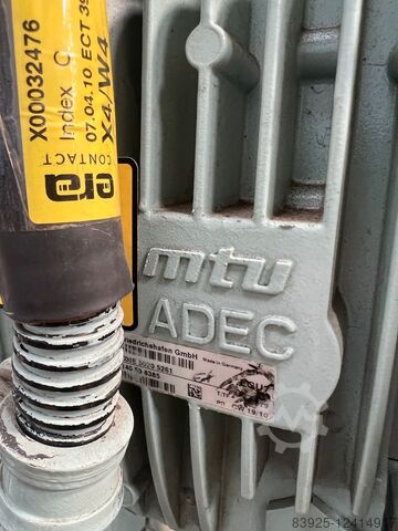 Động cơ thủy MTU 12V4000P83 MTU Schiffmotor, Generator 12V4000 P8 MTU Marine