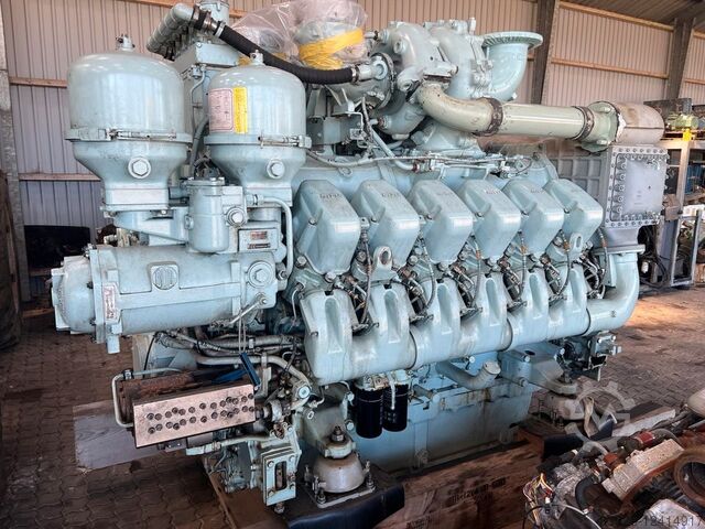 Động cơ thủy MTU 12V4000P83 MTU Schiffmotor, Generator 12V4000 P8 MTU Marine