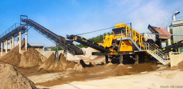 Siebanlage 120-200 TPH mobile screening plant 120-200 TPH mobile screening plant