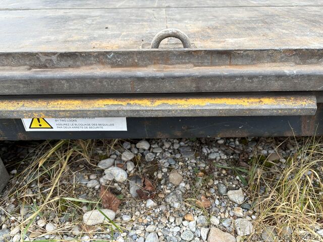 Wechselpritsche Plattform Wecon verzinkte Plattform 28 Zurringe