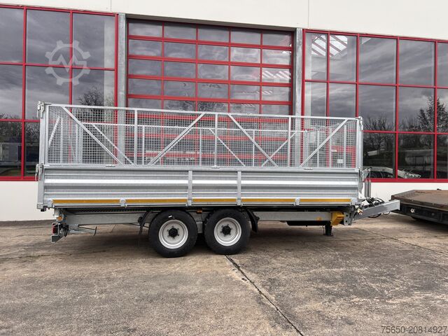 Kippivaunu Möslein TTD 11 Breite Reifen  5,70 lang  Kipper Tieflader, Breite Reifen, 5,70 m lang-- Neufahrzeug --