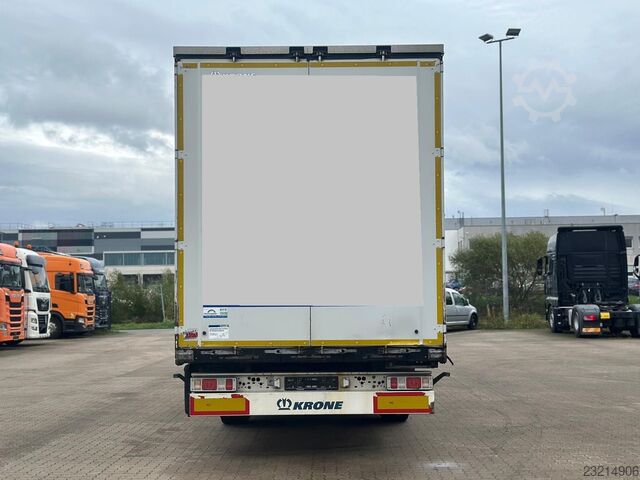 Semirremolque abierto con toldo KRONE Schiebeplane Edscha Lift SAF Achsen