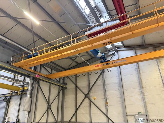 Viga doble 19.200 - 2x 2,5 toneladas - 2006 Abus Dubbelligger Bovenloopkraan