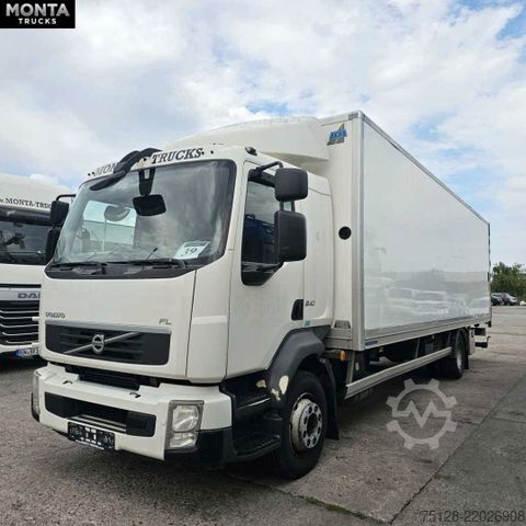 LKW mit Kofferaufbau VOLVO Koffer, FLL42 RD, Euro 6, LBW, 21 Europlatten
