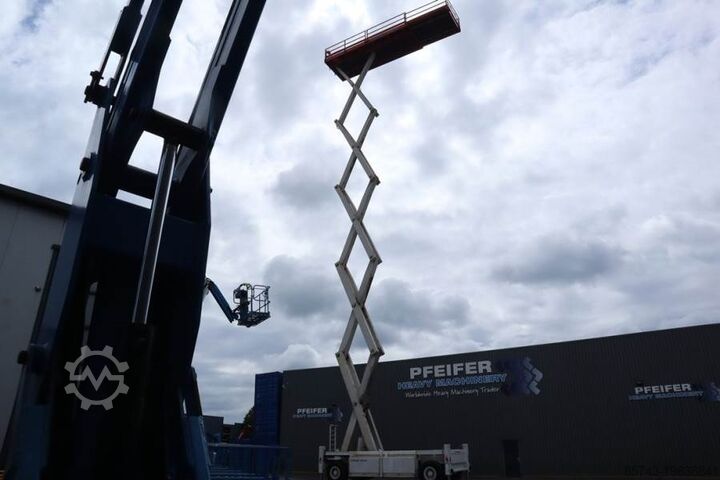Scissor lift Liftlux SL320-30DS Diesel, 4x4 Drive, 34m Working Height,