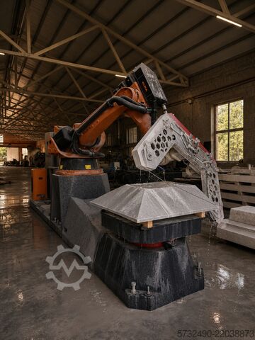 KUKA kőmegmunkáló gép Zeykan Robotics s.r.o KUKA KR240 RoboMill Collected