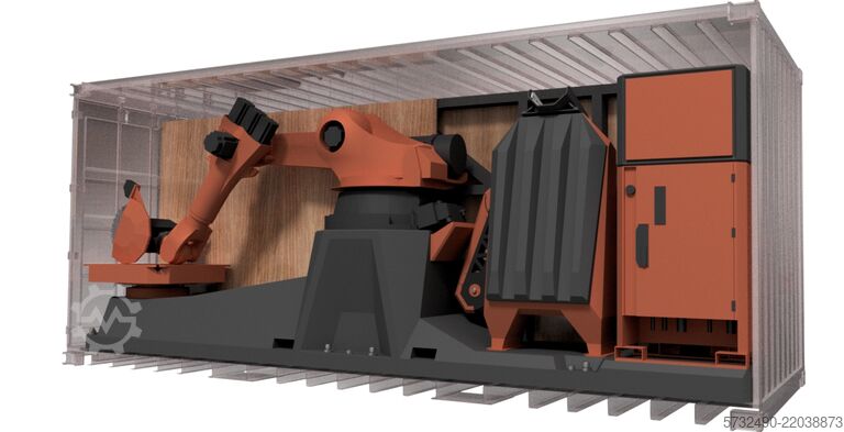KUKA kőmegmunkáló gép Zeykan Robotics s.r.o KUKA KR240 RoboMill Collected