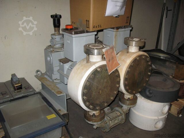 2 başlıklı dozaj pompası OBL -