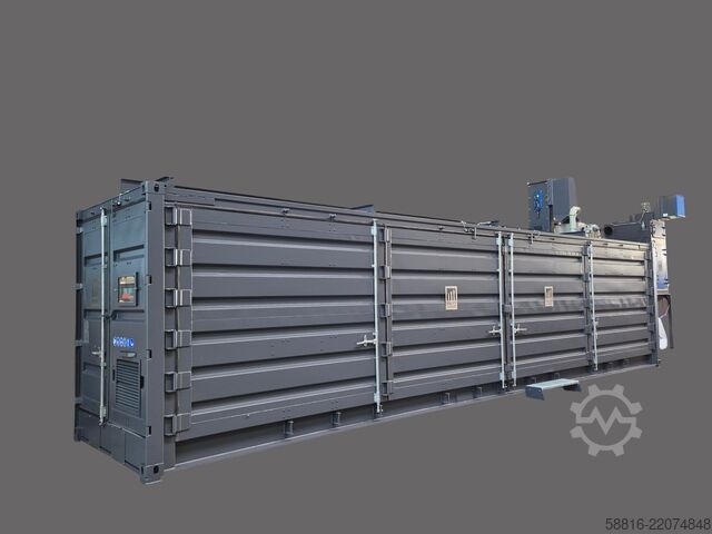 Instalação de jato de areia com 5 anos de garantia Oliver Fritz GmbH & Co. KG Strahlcontainer 40Fuß 9m Strahlraum