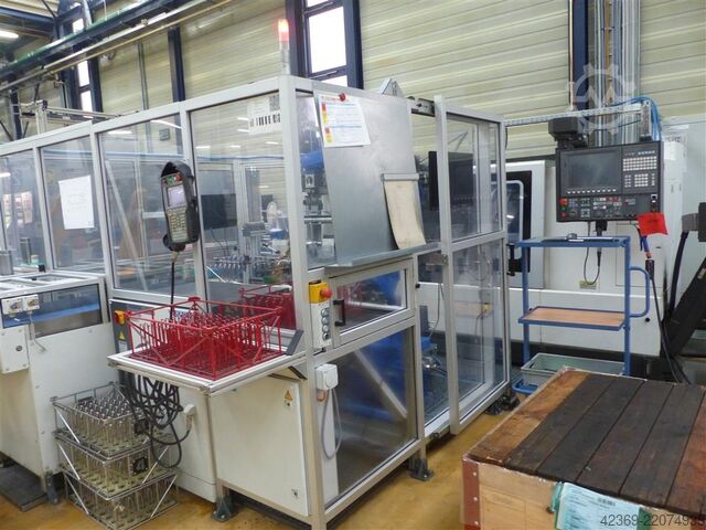 CNC Turning- and Milling Center OKUMA LB 3000EX II-MC1000 Space Turn with Robot loading
