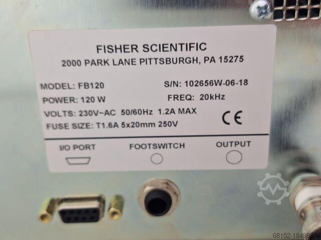 جهاز فك الشفرات الصوتية Fisher Scientific FB120