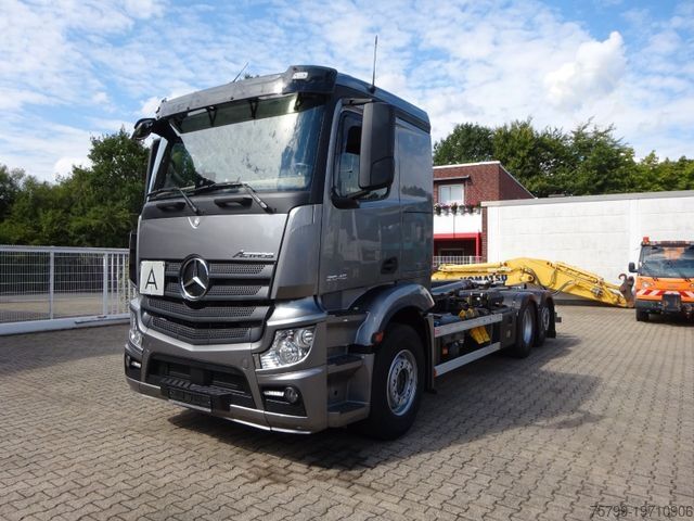 Camion benne à bras amovible MERCEDES-BENZ 2545 Actros MEILLER Abroller +Lift-Lenkachse