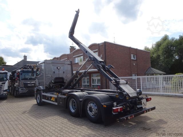 Camion benne à bras amovible MERCEDES-BENZ 2545 Actros MEILLER Abroller +Lift-Lenkachse