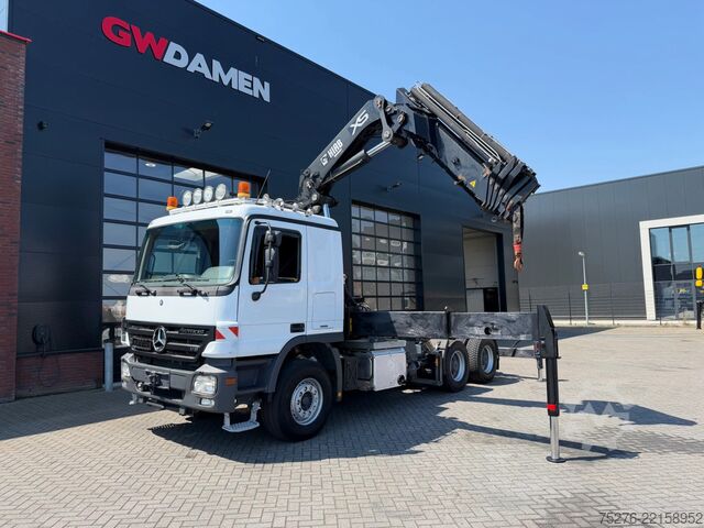 Carga pesada Mercedes-Benz Actros 2655 V8 6x4 Tractor unit Hiab 422-5 Euro 5