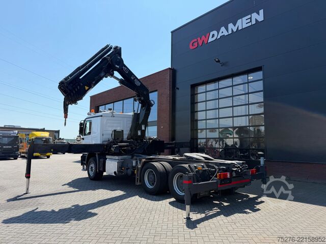 Carga pesada Mercedes-Benz Actros 2655 V8 6x4 Tractor unit Hiab 422-5 Euro 5