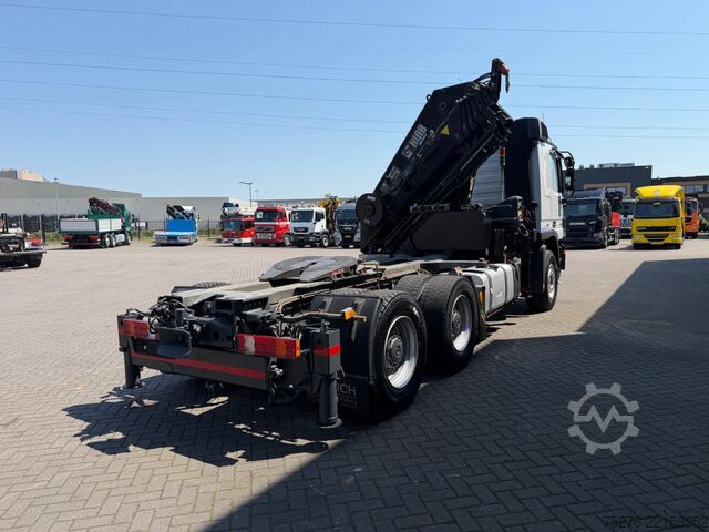 Carga pesada Mercedes-Benz Actros 2655 V8 6x4 Tractor unit Hiab 422-5 Euro 5