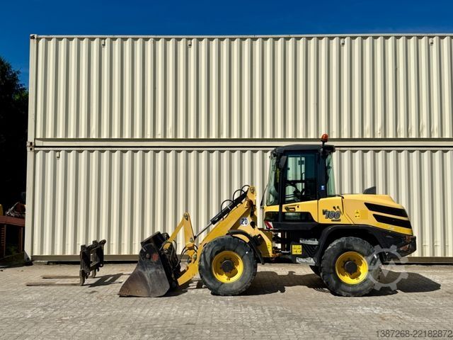 Radlader YANMAR V100 / 2019 BJ / Schaufel + Gabel
