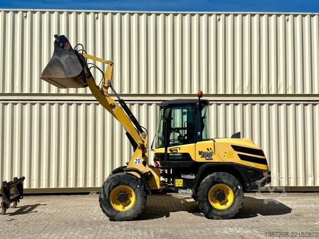 Radlader YANMAR V100 / 2019 BJ / Schaufel + Gabel