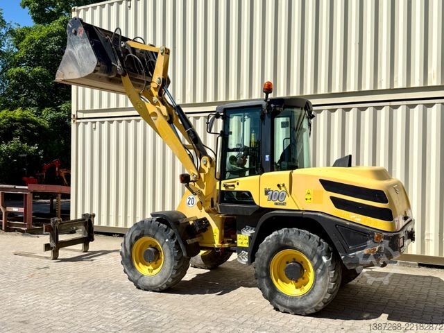 Radlader YANMAR V100 / 2019 BJ / Schaufel + Gabel