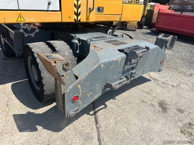 Mobilbagger LIEBHERR A 316 / Pfreud Waage / Umschlagbagger