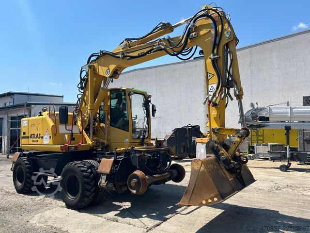 Mobile excavator ATLAS 1404 ZW / Zweiwegebagger