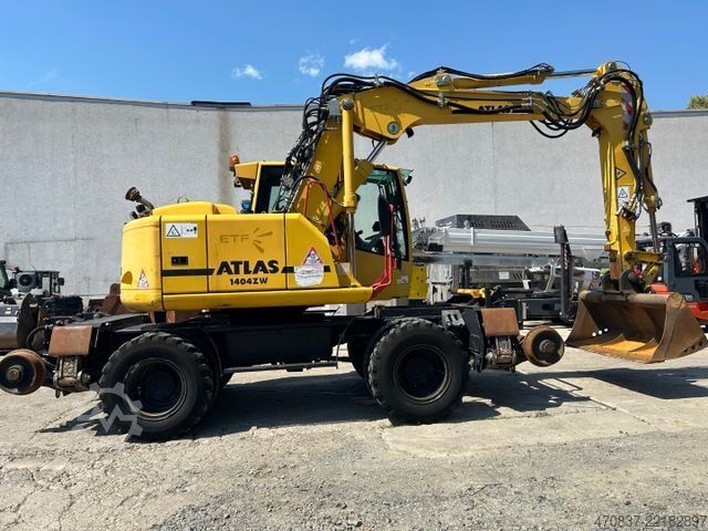 Mobile excavator ATLAS 1404 ZW / Zweiwegebagger