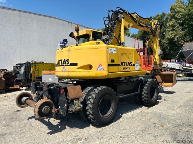 Mobile excavator ATLAS 1404 ZW / Zweiwegebagger