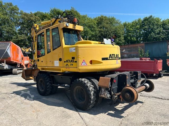 Mobile excavator ATLAS 1404 ZW / Zweiwegebagger