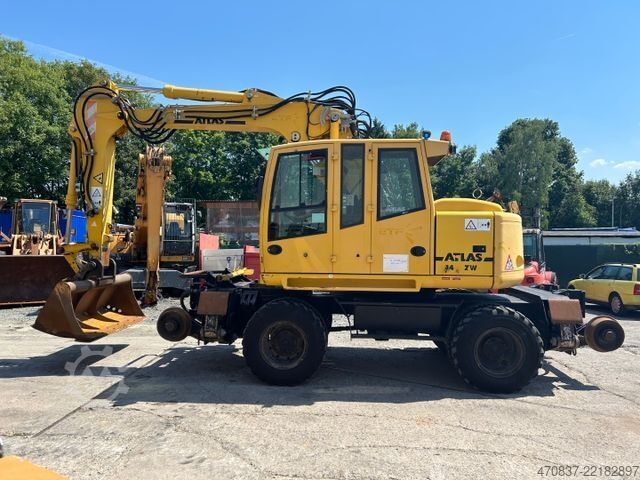 Mobile excavator ATLAS 1404 ZW / Zweiwegebagger