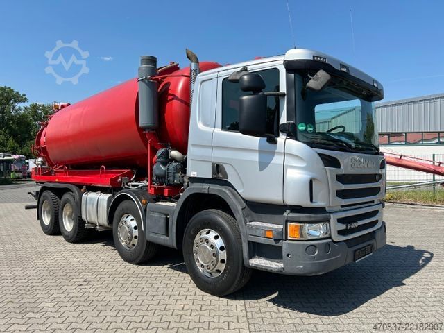 Vakuumtankbil SCANIA P 400 / BLATT BLATT / 16.000 Liter