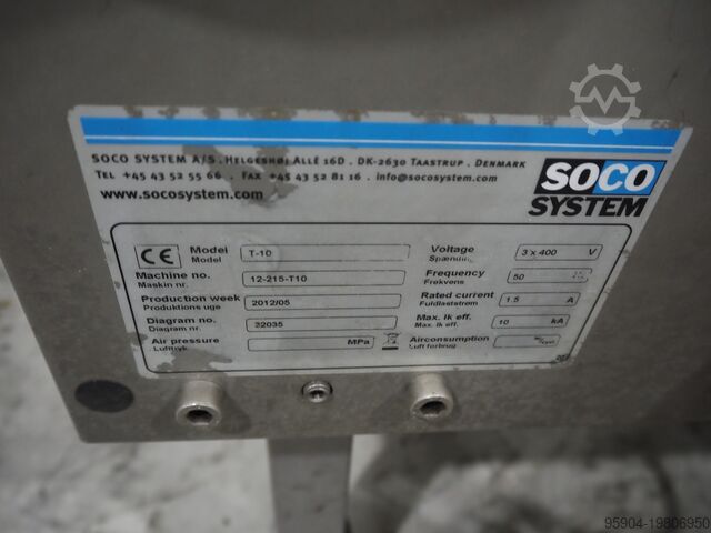 Stroj za zapiranje škatel / Lepljenje kartona / Tesnilec za kartone Soco T10 Carton / Box Sealer / Taper T10 Stainless Steel