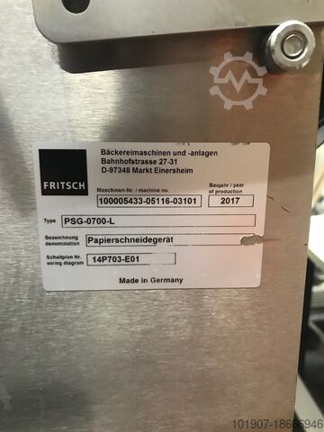 Afvikler Fritsch Gabelwickler mit Papierschneider