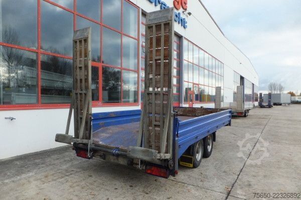 Remorque porte-engins surbaissée Humbaur HBT10  Tandemtieflader