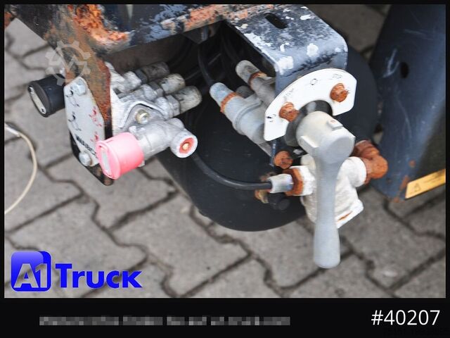 Åben trailer HUEFFERMANN HTA1800, Ballast, BPW Achsen, Luft