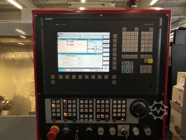 Torno CNC Emco EMCOTURN E45 with barfeeder