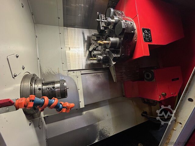 Torno CNC Emco EMCOTURN E45 with barfeeder