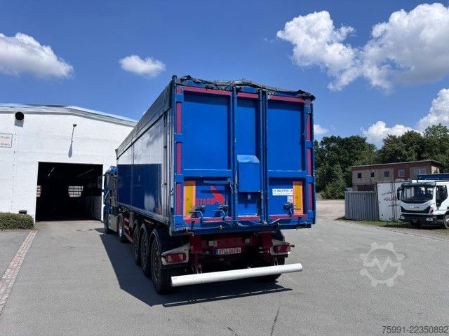مقطورة نصف قلابة STAS Getreidekipper Alu Kastenmulde S300CX
