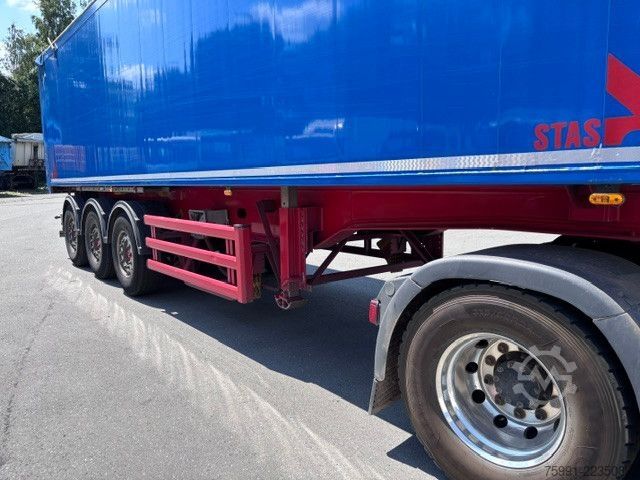 مقطورة نصف قلابة STAS Getreidekipper Alu Kastenmulde S300CX