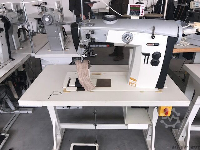 heavy duty single needle post bed sewing 