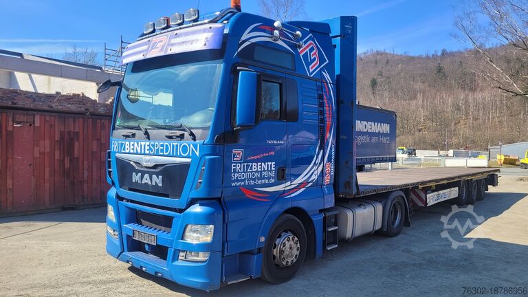 Tracteur volume MAN 18.440 XXL Hubkupplung 2 Tank Standklima