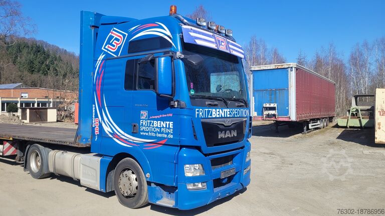 Tracteur volume MAN 18.440 XXL Hubkupplung 2 Tank Standklima